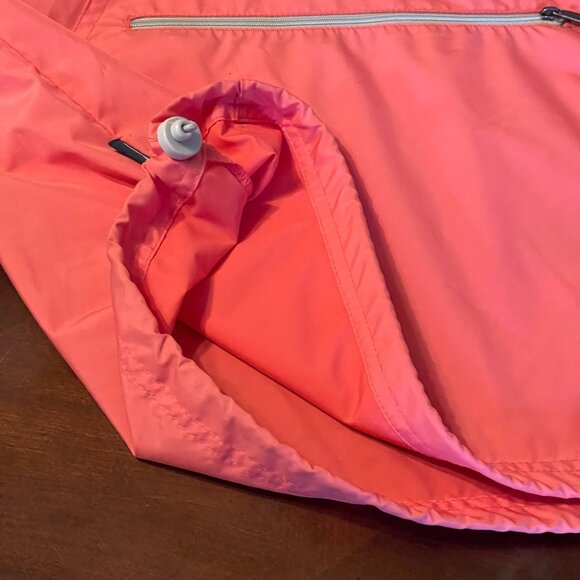 Charles River Apparel XS Coral Lightweight Pullover Windbreaker Jacket  Hood - Picture 8 of 13